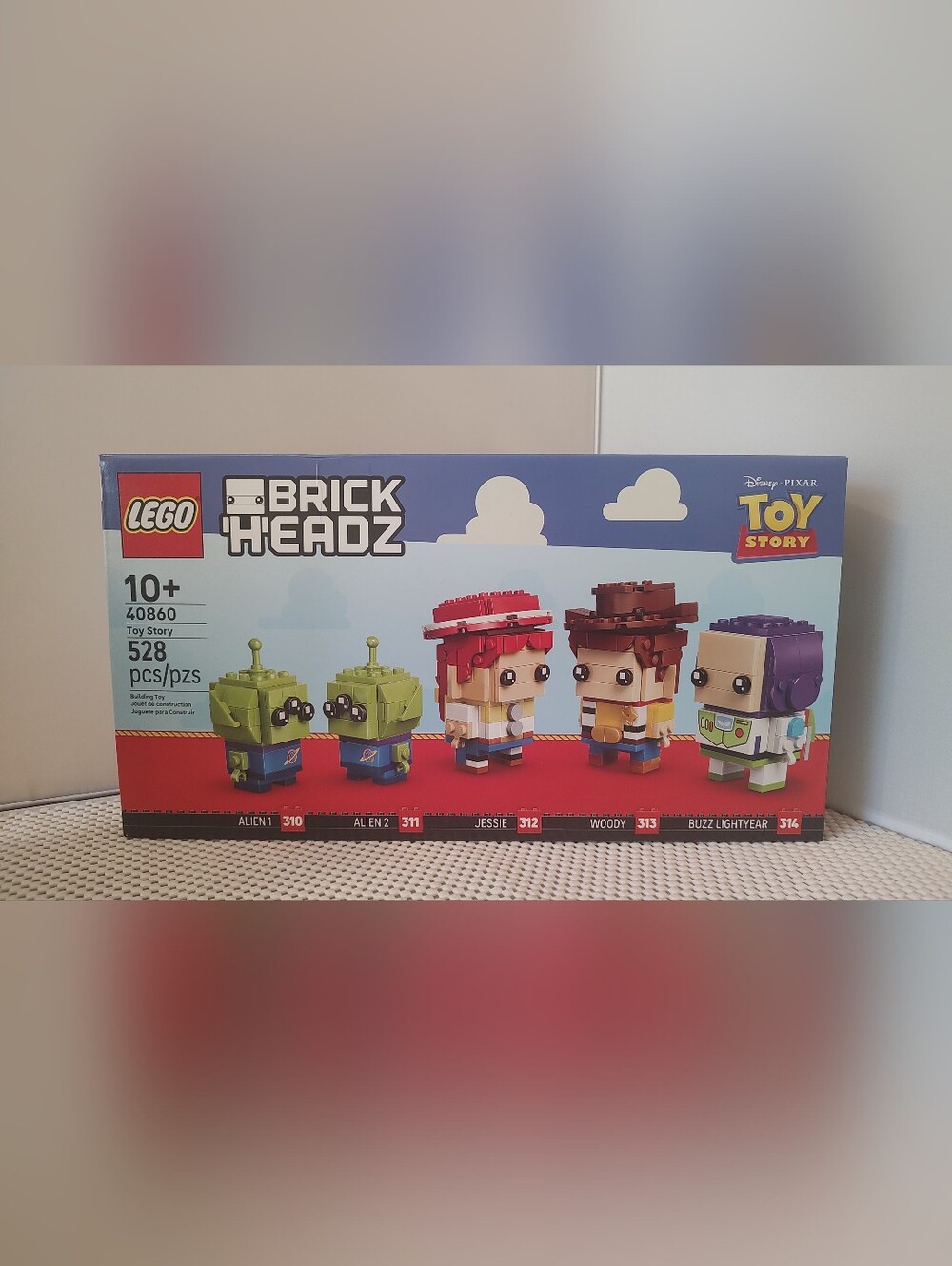 Lego 40860 Toy Story Brick Headz NWT Disney Pixar Building Toy Set